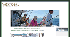 Desktop Screenshot of fishhighreturn.com